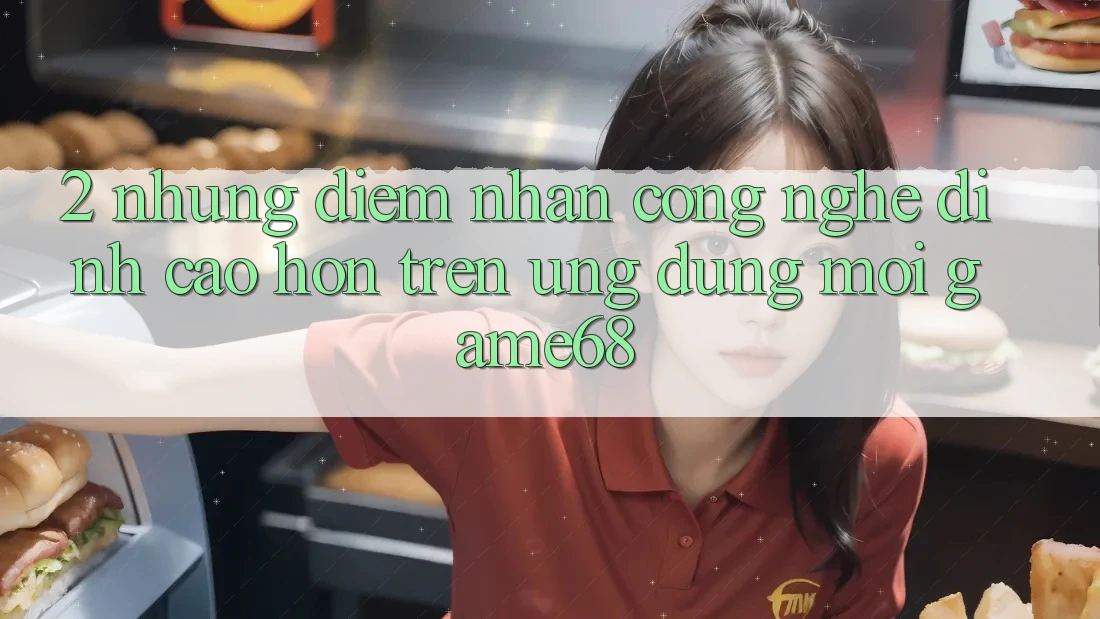 2. Những Điểm Nhấn Công Nghệ Đỉnh cao hơn Trên Ứng Dụng Mới game68 2. Những Điểm Nhấn Công Nghệ Đỉnh cao hơn Trên Ứng Dụng Mới game68