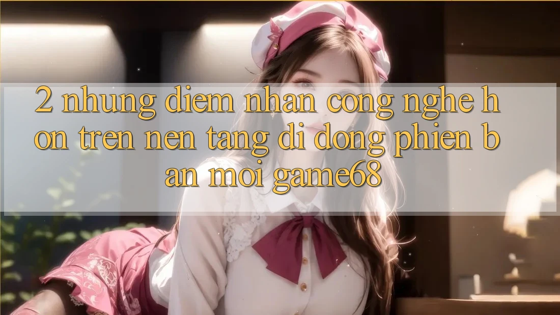 2. Những Điểm Nhấn Công Nghệ Hơn Trên Nền tảng di động Phiên bản mới game68