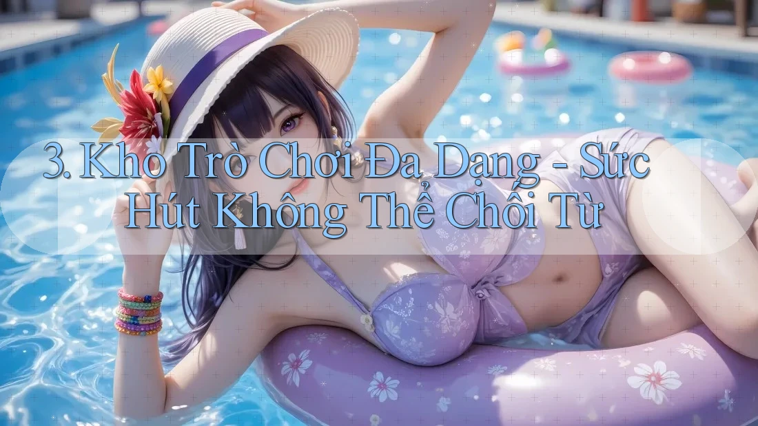 3. Kho Trò Chơi Đa Dạng - Sức Hút Không Thể Chối Từ