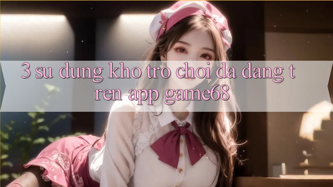 3. Sử dụng Kho Trò Chơi Đa Dạng Trên App game68