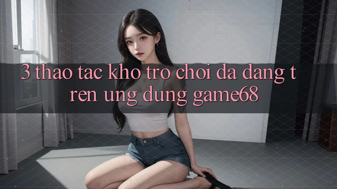 3. Thao tác Kho Trò Chơi Đa Dạng Trên Ứng Dụng game68