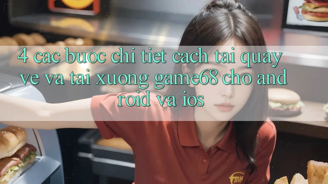 4. Các bước Chi Tiết Cách Tải quay về Và Tải xuống game68 Cho Android Và iOS