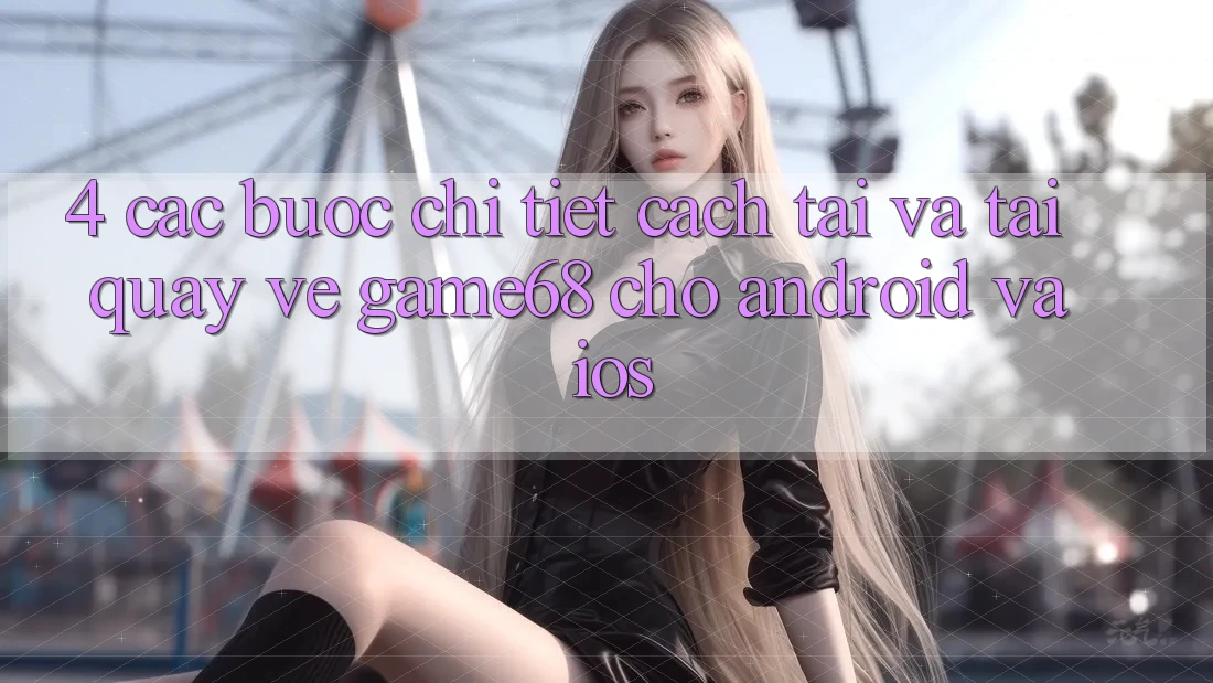 4. Các bước Chi Tiết Cách Tải Và Tải quay về game68 Cho Android Và iOS