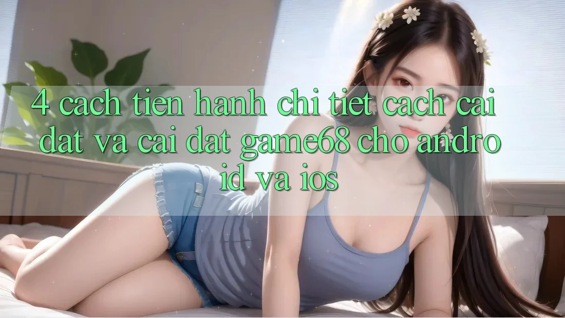 4. Cách tiến hành Chi Tiết Cách Cài đặt Và Cài Đặt game68 Cho Android Và iOS 4. Cách tiến hành Chi Tiết Cách Cài đặt Và Cài Đặt game68 Cho Android Và iOS