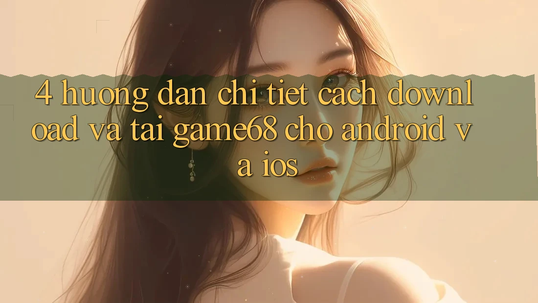 4. Hướng Dẫn Chi Tiết Cách Download Và Tải game68 Cho Android Và iOS 4. Hướng Dẫn Chi Tiết Cách Download Và Tải game68 Cho Android Và iOS