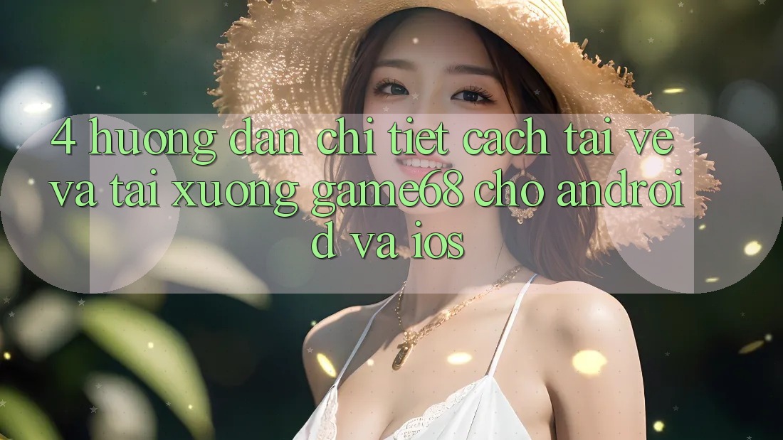 4. Hướng Dẫn Chi Tiết Cách Tải về Và Tải xuống game68 Cho Android Và iOS 4. Hướng Dẫn Chi Tiết Cách Tải về Và Tải xuống game68 Cho Android Và iOS