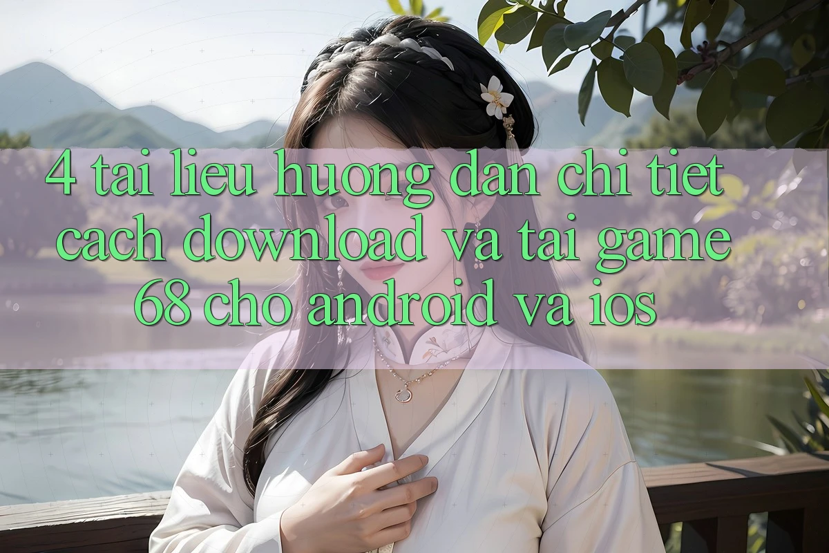 4. Tài liệu hướng dẫn Chi Tiết Cách Download Và Tải game68 Cho Android Và iOS