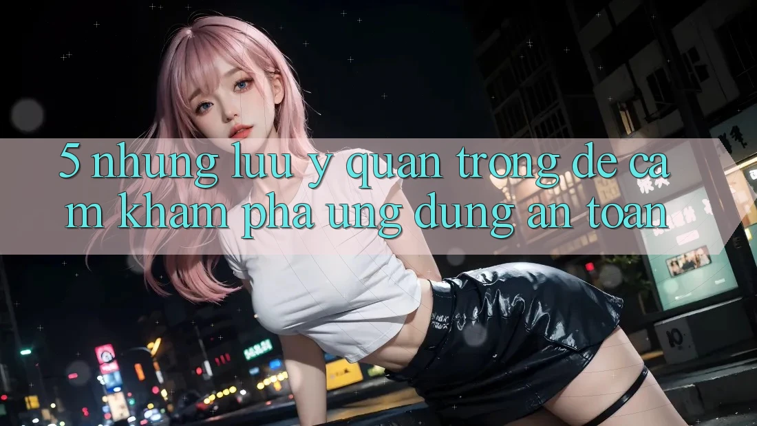 5. Những Lưu Ý Quan Trọng Để Cảm khám phá Ứng Dụng An Toàn