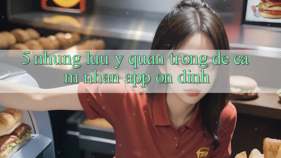 5. Những Lưu Ý Quan Trọng Để Cảm nhận App Ổn định 5. Những Lưu Ý Quan Trọng Để Cảm nhận App Ổn định