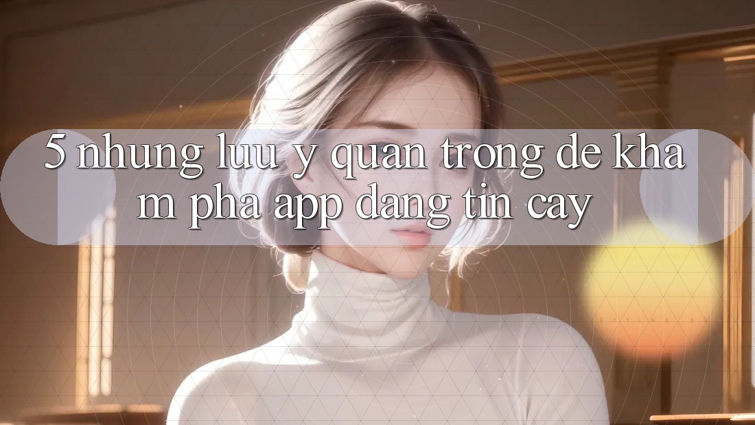 5. Những Lưu Ý Quan Trọng Để Khám phá App Đáng tin cậy 5. Những Lưu Ý Quan Trọng Để Khám phá App Đáng tin cậy