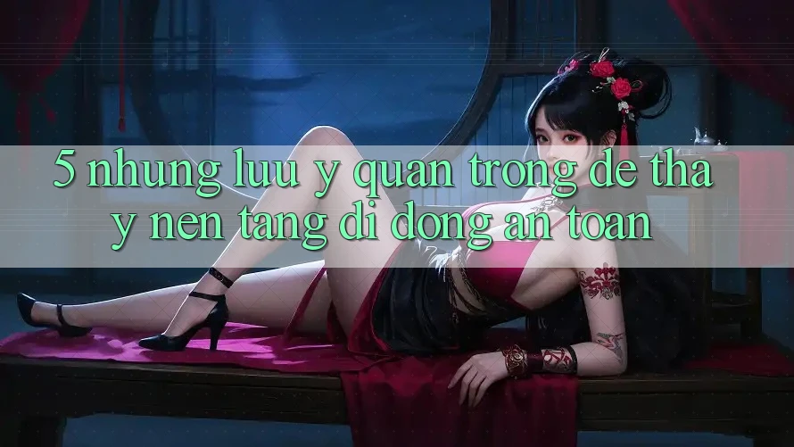 5. Những Lưu Ý Quan Trọng Để Thấy Nền tảng di động An Toàn 5. Những Lưu Ý Quan Trọng Để Thấy Nền tảng di động An Toàn