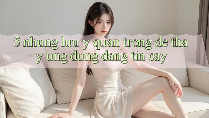 5. Những Lưu Ý Quan Trọng Để Thấy Ứng Dụng Đáng tin cậy 5. Những Lưu Ý Quan Trọng Để Thấy Ứng Dụng Đáng tin cậy