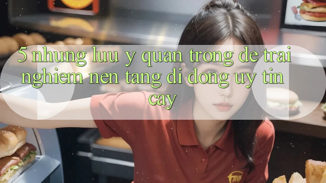 5. Những Lưu Ý Quan Trọng Để Trải nghiệm Nền tảng di động Uy tín cậy