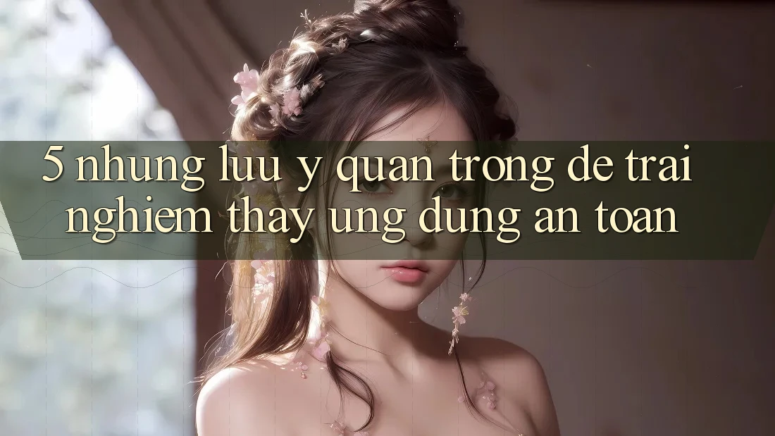 5. Những Lưu Ý Quan Trọng Để Trải nghiệm thấy Ứng Dụng An Toàn 5. Những Lưu Ý Quan Trọng Để Trải nghiệm thấy Ứng Dụng An Toàn