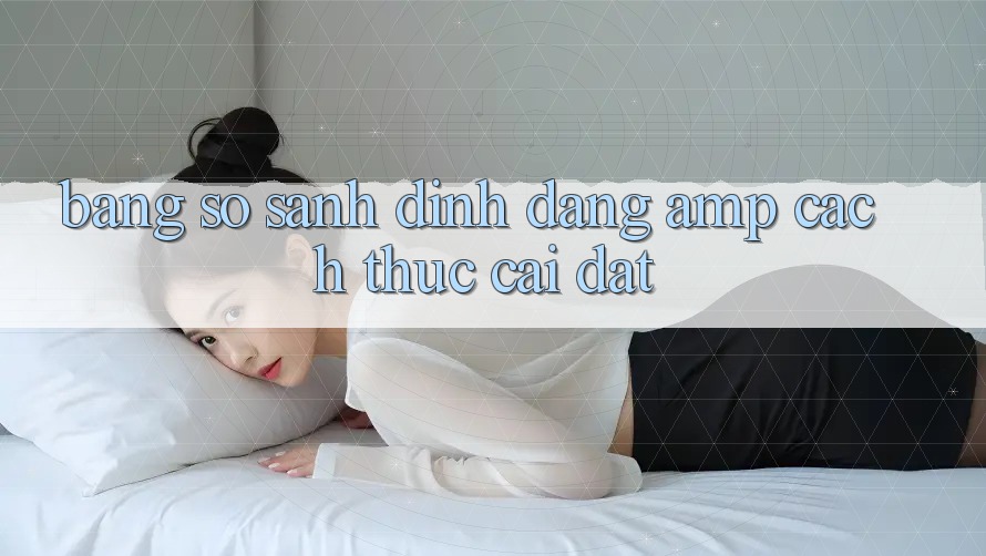 Bảng So Sánh Định Dạng & Cách Thức Cài Đặt Bảng So Sánh Định Dạng & Cách Thức Cài Đặt
