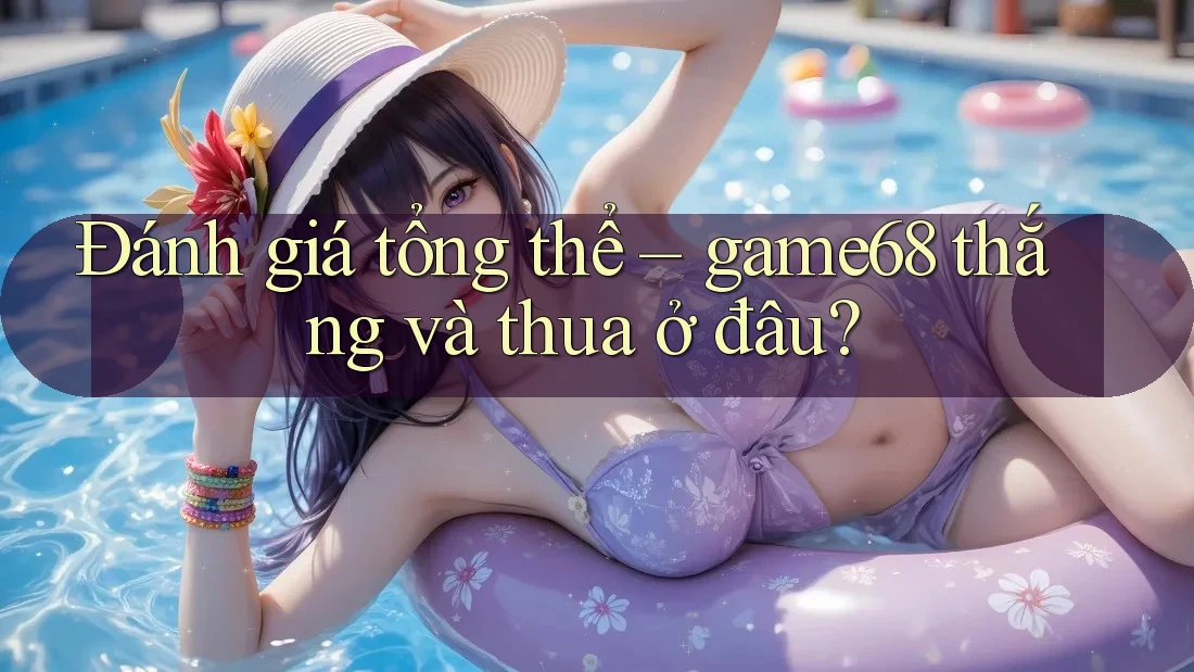 Đánh giá tổng thể – game68 thắng và thua ở đâu?