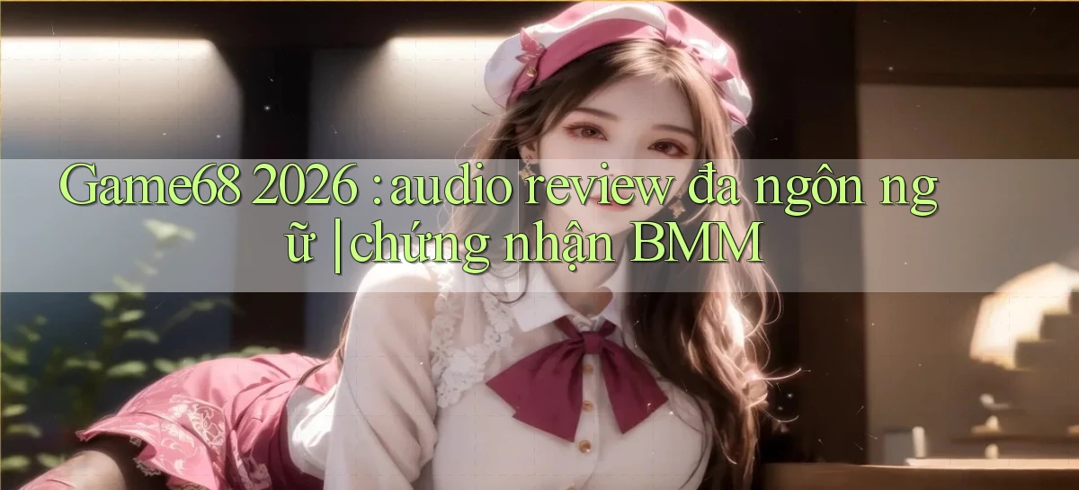 Game68 2026 audio review đa ngôn ngữ chứng nhận BMM