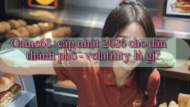 Game68 cập nhật 2026 cho dân thành phố   volatility là gì