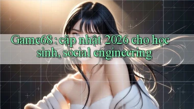 Game68 cập nhật 2026 cho học sinh, social engineering