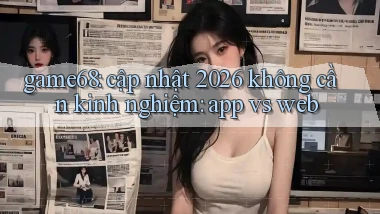 game68 cập nhật 2026 không cần kinh nghiệm app vs web