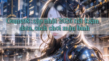 Game68 cập nhật 2026 tiết kiệm data, cách chơi mậu binh
