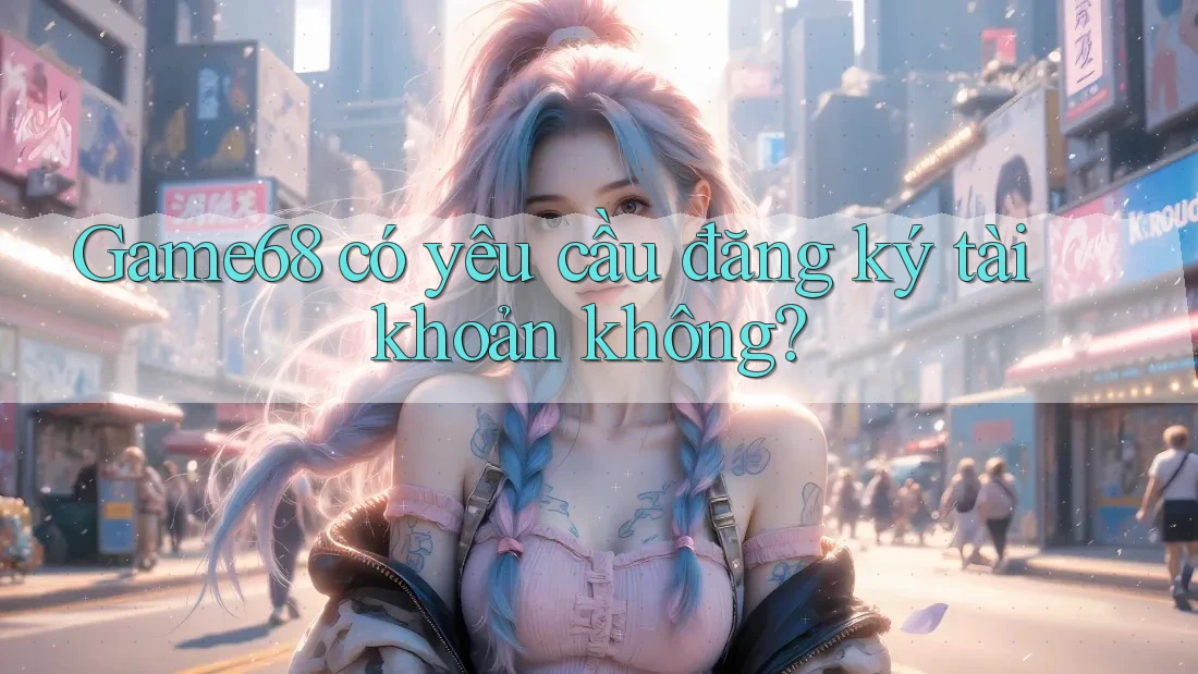 game68 có yêu cầu đăng ký tài khoản không? game68 có yêu cầu đăng ký tài khoản không?