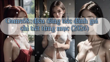 Game68 điều đáng tiếc đánh giá chi tiết từng mục (2026)