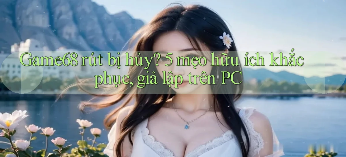 Game68 rút bị hủy 5 mẹo hữu ích khắc phục, giả lập trên PC