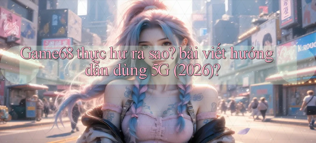 Game68 thực hư ra sao bài viết hướng dẫn dùng 5G (2026)