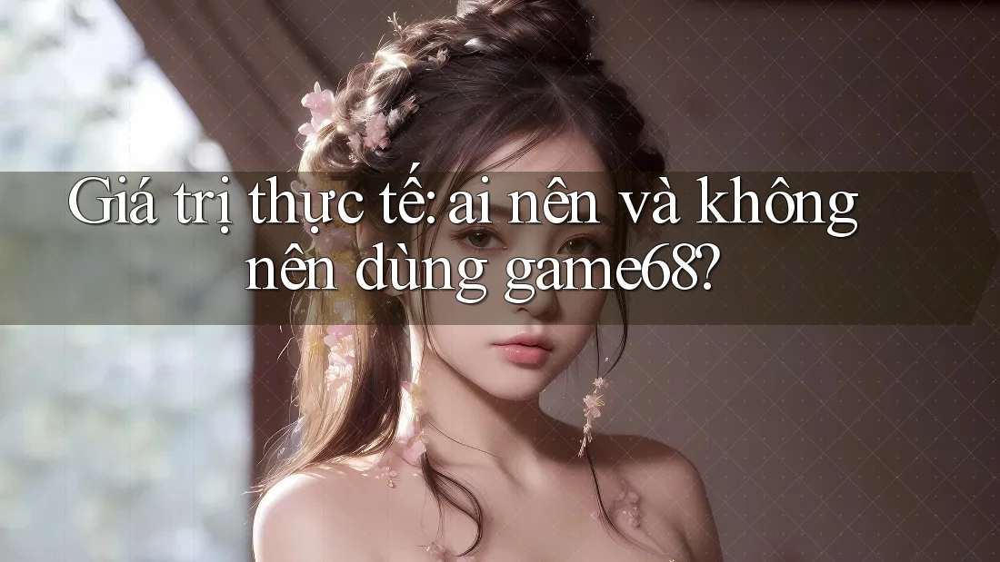 Giá trị thực tế: ai nên và không nên dùng game68?