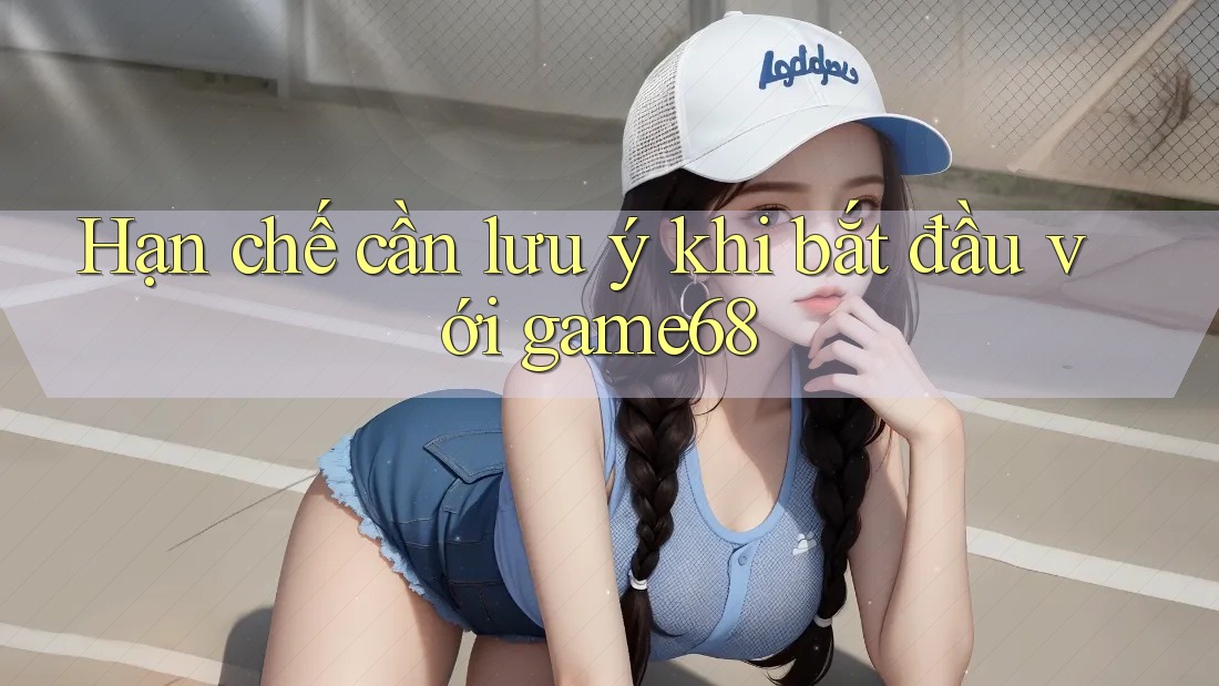 Hạn chế cần lưu ý khi bắt đầu với game68
