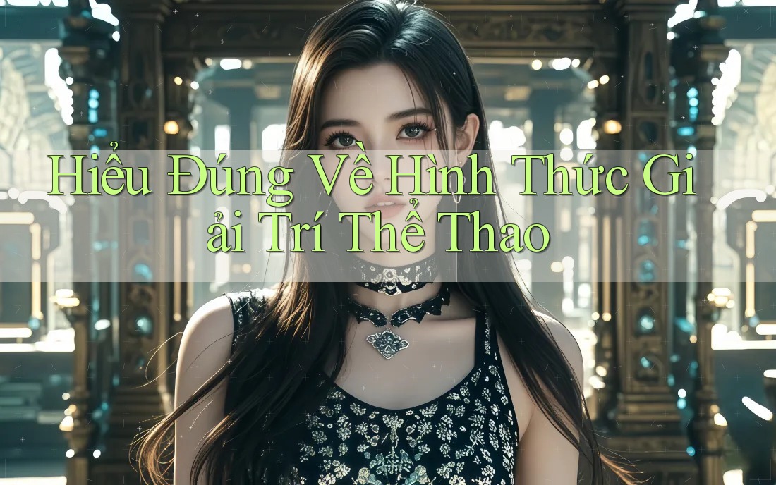 Hiểu Đúng Về Hình Thức Giải Trí Thể Thao