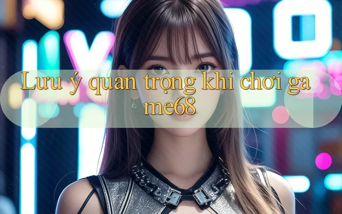 Lưu ý quan trọng khi chơi game68