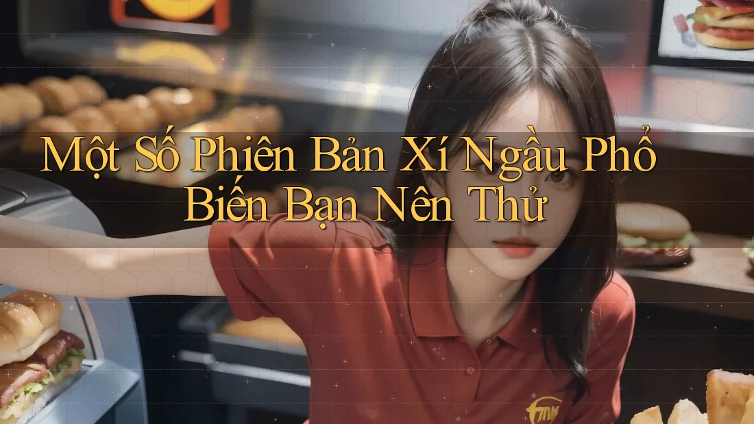 Một Số Phiên Bản Xí Ngầu Phổ Biến Bạn Nên Thử