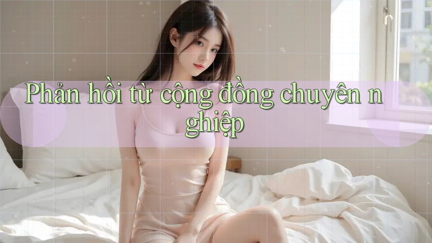 Phản hồi từ cộng đồng chuyên nghiệp Phản hồi từ cộng đồng chuyên nghiệp