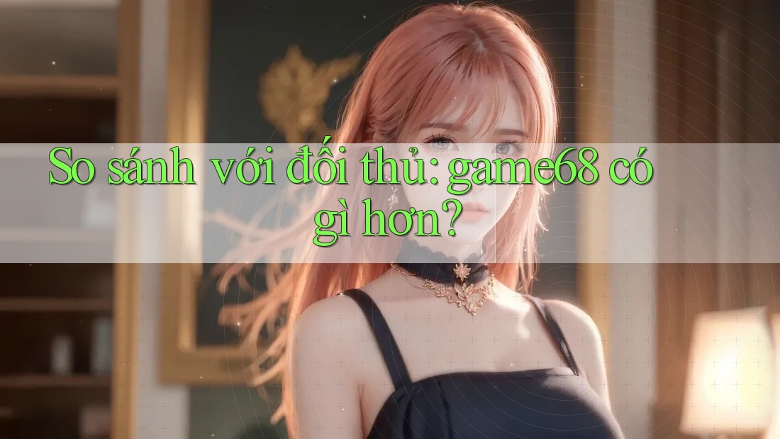 So sánh với đối thủ: game68 có gì hơn? So sánh với đối thủ: game68 có gì hơn?