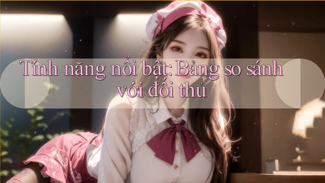 Tính năng nổi bật: Bảng so sánh với đối thủ Tính năng nổi bật: Bảng so sánh với đối thủ