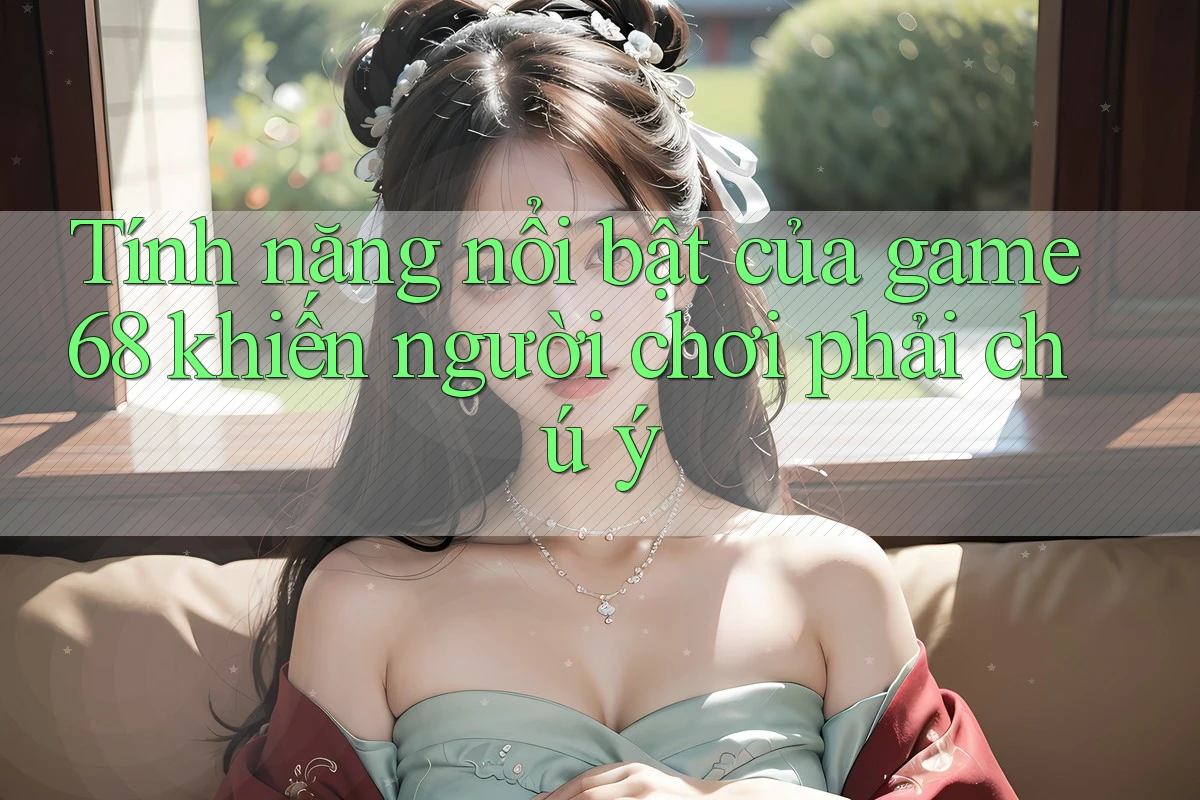 Tính năng nổi bật của game68 khiến người chơi phải chú ý Tính năng nổi bật của game68 khiến người chơi phải chú ý