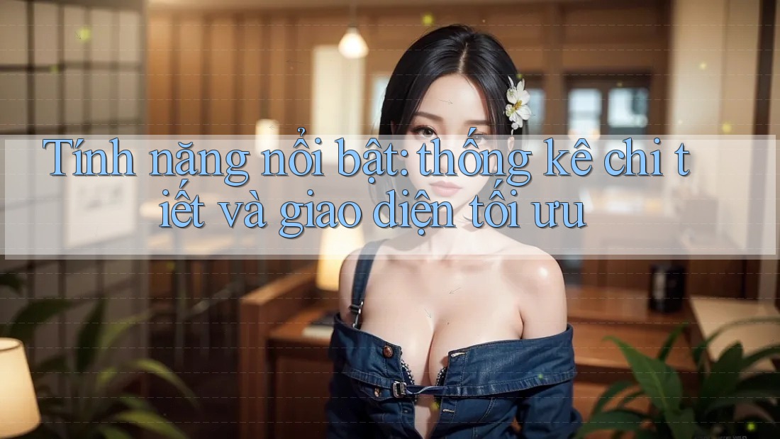 Tính năng nổi bật: thống kê chi tiết và giao diện tối ưu Tính năng nổi bật: thống kê chi tiết và giao diện tối ưu