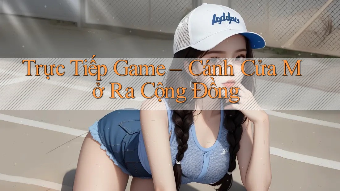 Trực Tiếp Game – Cánh Cửa Mở Ra Cộng Đồng Trực Tiếp Game – Cánh Cửa Mở Ra Cộng Đồng