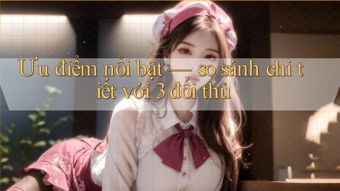 Ưu điểm nổi bật — so sánh chi tiết với 3 đối thủ Ưu điểm nổi bật — so sánh chi tiết với 3 đối thủ